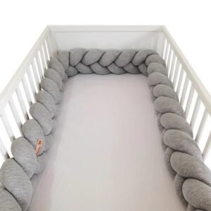 Tour de lit tressé 2m – BebeMam