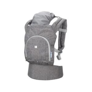 Porte bébé Hoody Gris-Kikkaboo