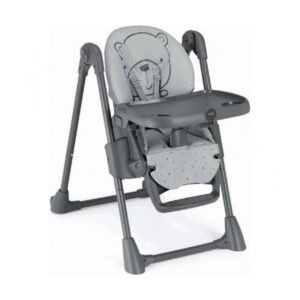 Chaise Haute Bébé Pappananna – Cam – Gris clair