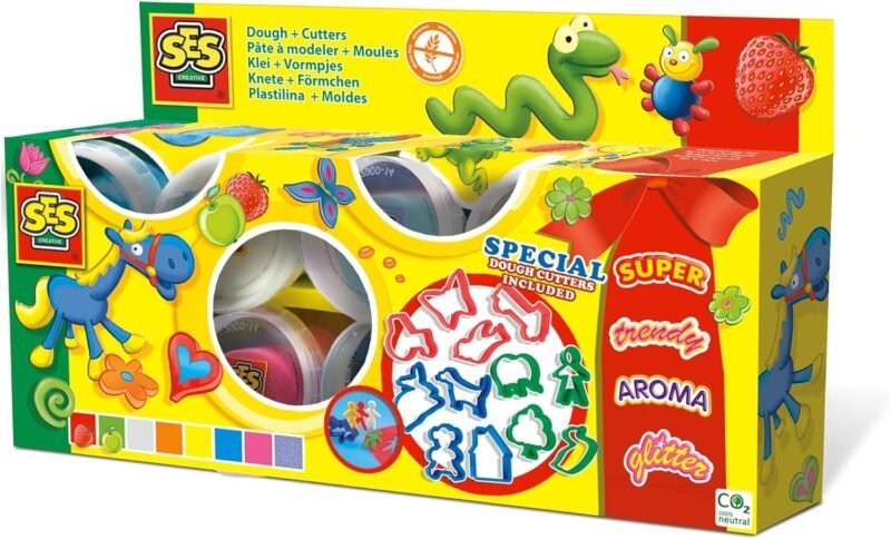 Clay Mania – 8 Couleurs et Accessoires – Ses Créative