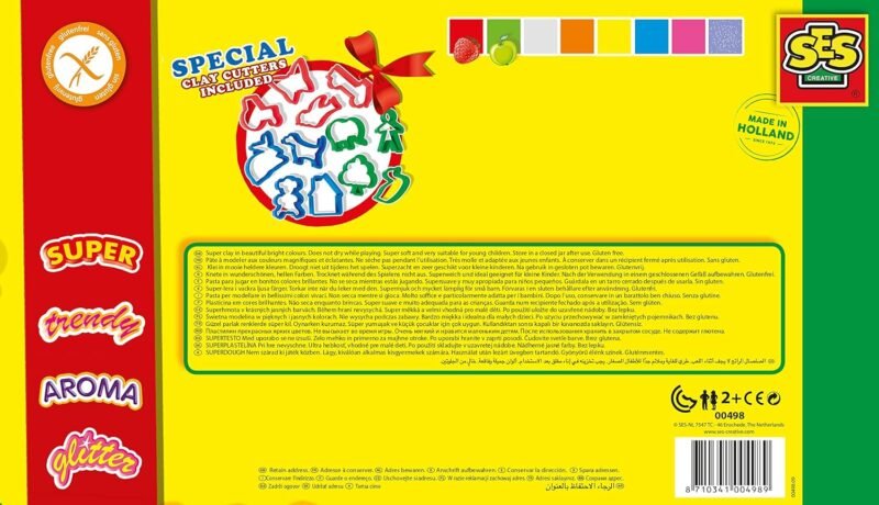 Clay Mania – 8 Couleurs et Accessoires – Ses Créative – Image 2