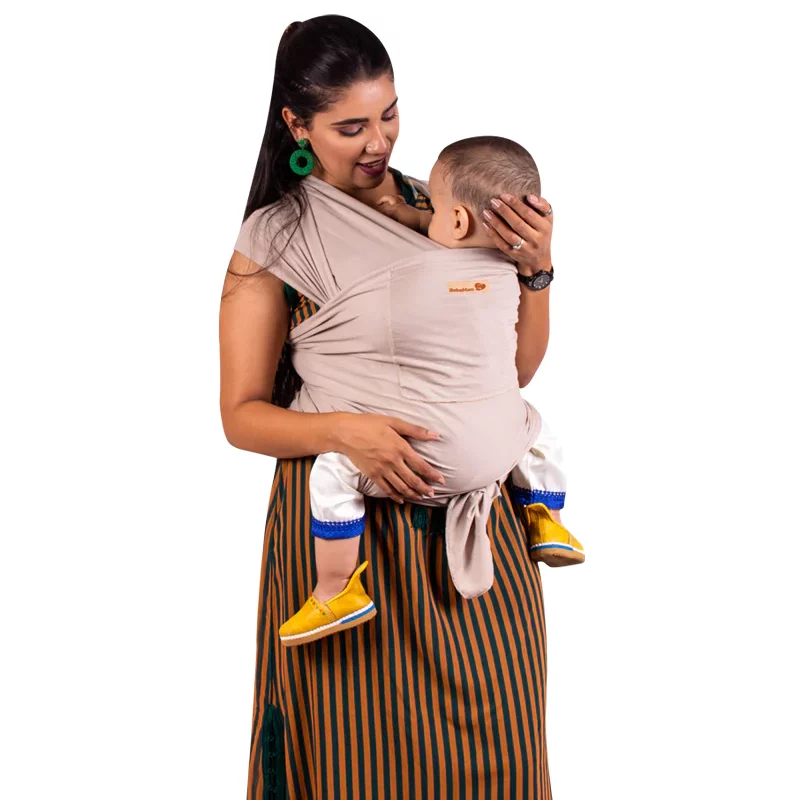 Écharpe de portage physiologique – BebeMam – Image 3