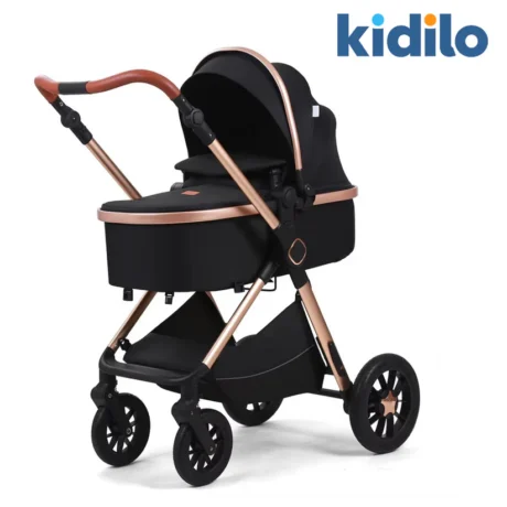 Poussette 2en1 réversible + sac a langer – kidilo