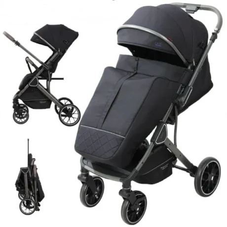 Poussette Compacte Avec Couvre-Jambe K101F – Kidilo