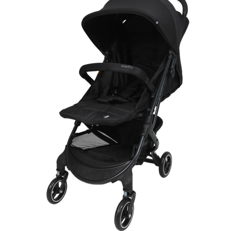 POUSSETTE PILOT COMPACT CABINE NOIR – EVENFLO