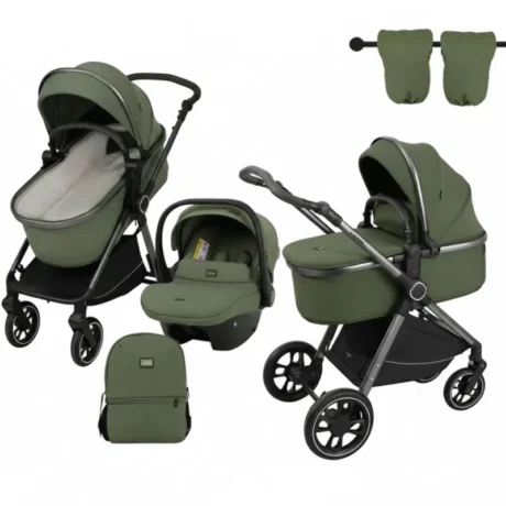 Poussette kidilo A8+C avec Siège Auto et sac + Gants