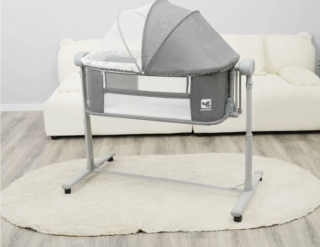 Berceau Cododo électrique balancelle 2 niveau Parc 5en1 Multifonction – Coolbaby