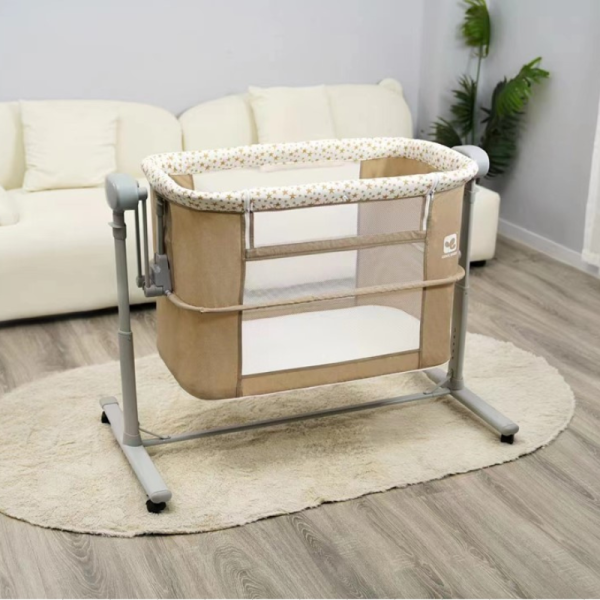 Berceau Cododo électrique balancelle 2 niveau Parc 5en1 Multifonction – Coolbaby – Image 3